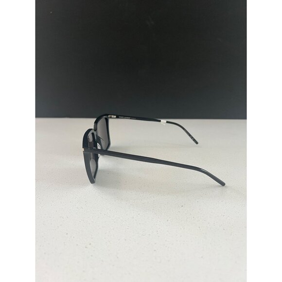 Saint Laurent SL 474 Corner Angle 56MM Square black Sunglasses - Picture 5 of 11